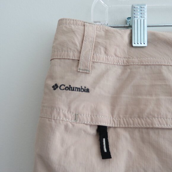 COLUMBIA Coral Point III Omni Shade Shorts in Fossil Tan Outdoor Gorpcore 14 NWT - Picture 13 of 15